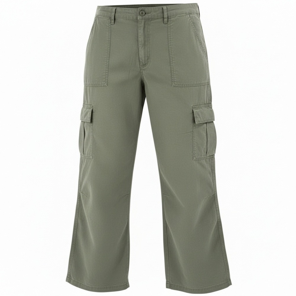 Aeropostale Utility Cargo Pants Y2K Mid Rise Straight‎ Leg Relaxed Fit XXL